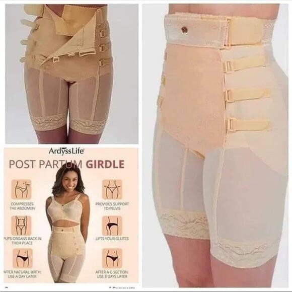 Ardyss Postpartum Girdle Beige Size Medium - Picture 9 of 16